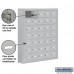 Salsbury Cell Phone Storage Locker - 7 Door High Unit (5 Inch Deep Compartments) - 35 A Doors - steel - Surface Mounted - Master Keyed Locks